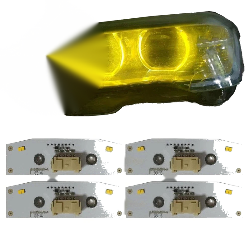 BMW X3 X4 Lemon Yellow Daytime Running Light DRL chips (2010–2018)
