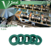 Car Oil Seal / 5 Pcs / Seal Ring Rotary Shaft Seal TPU 22x35x10mm Green