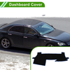 Toyota Mark X 130 series Dashboard Cover Black Blue Polyester Non-Slip (2009–2019)