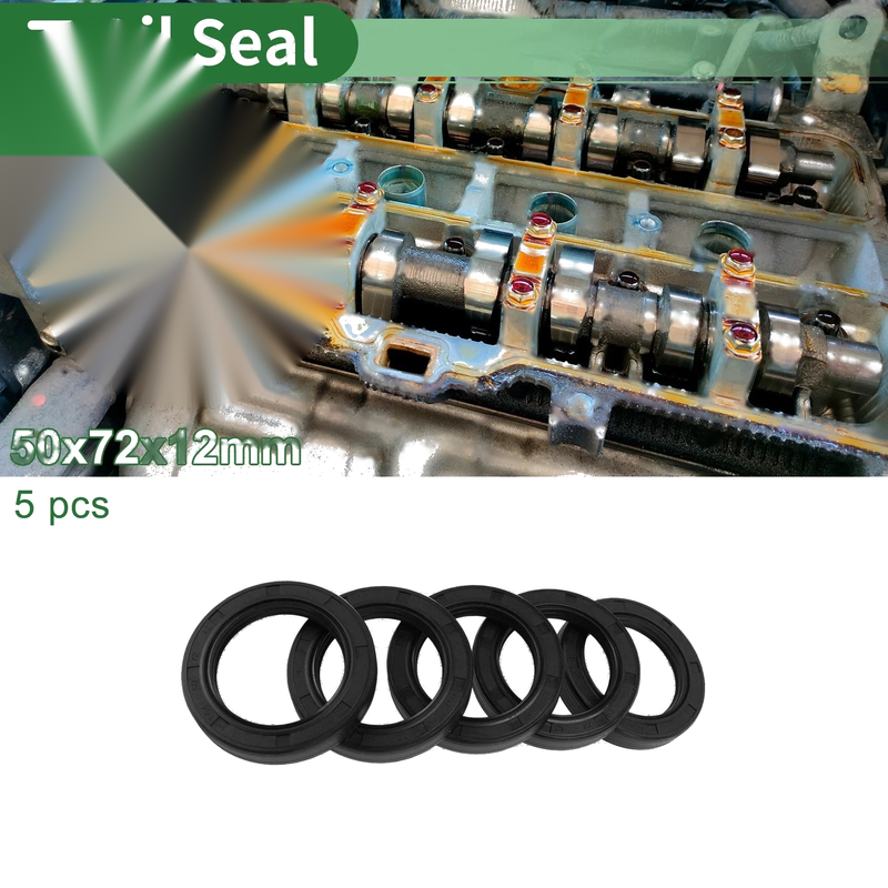 Car Oil Seal 50x72x12mm Seal Ring Rotary Shaft NBR Rubber