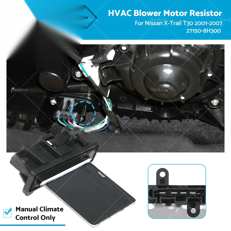 Nissan X-Trail T30 Blower Motor Heater Fan Resistor (2001-2007)