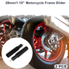 Bolt 10.5mm Aluminum Alloy Motorcycle Slider Frame 2 x Set