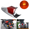 Harley Davidson Touring Softail Red Lens Rear Fender LED Tip Light