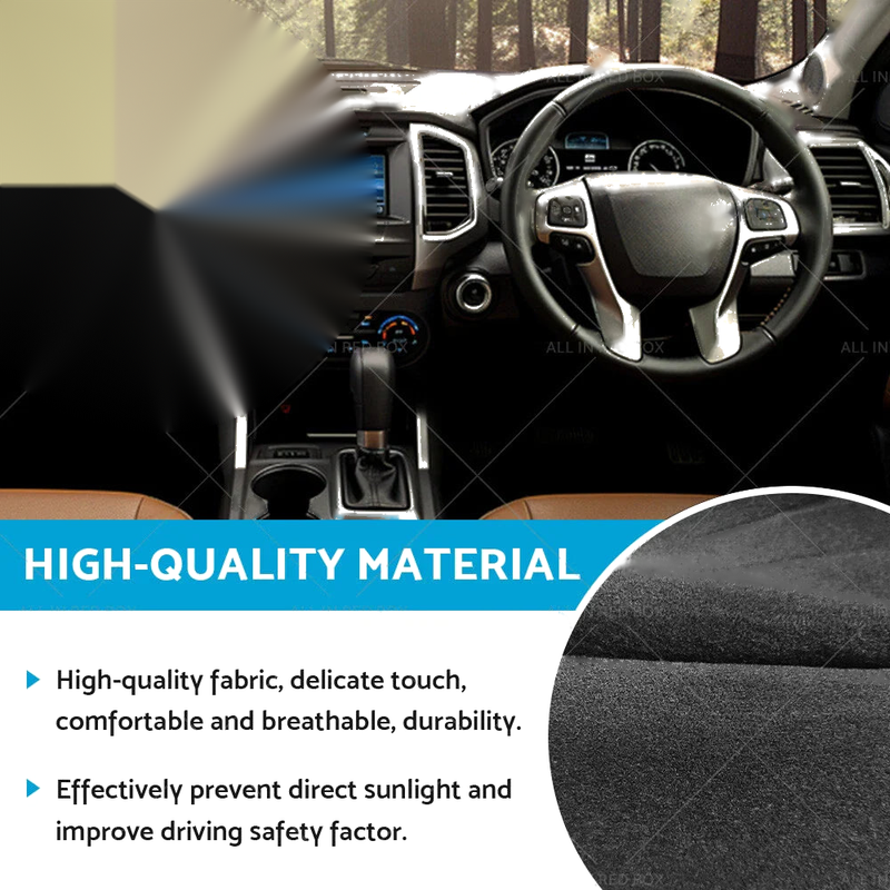 LDV G10 SV7A SV7C All Models (2015-2023) Black Non-Slip Dash Mat