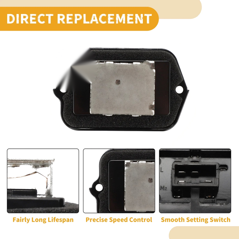 Honda Odyssey (1995-2004) Black HVAC Blower Motor Resistor
