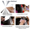 Mazda 6 (2014-2020) Silver Tone 10 Pcs Door Pillar Window Trim