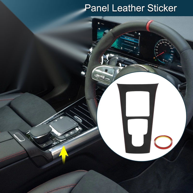 Mercedes-Benz GLA Class (2020-2021) Black Red Center Console Panel Sticker