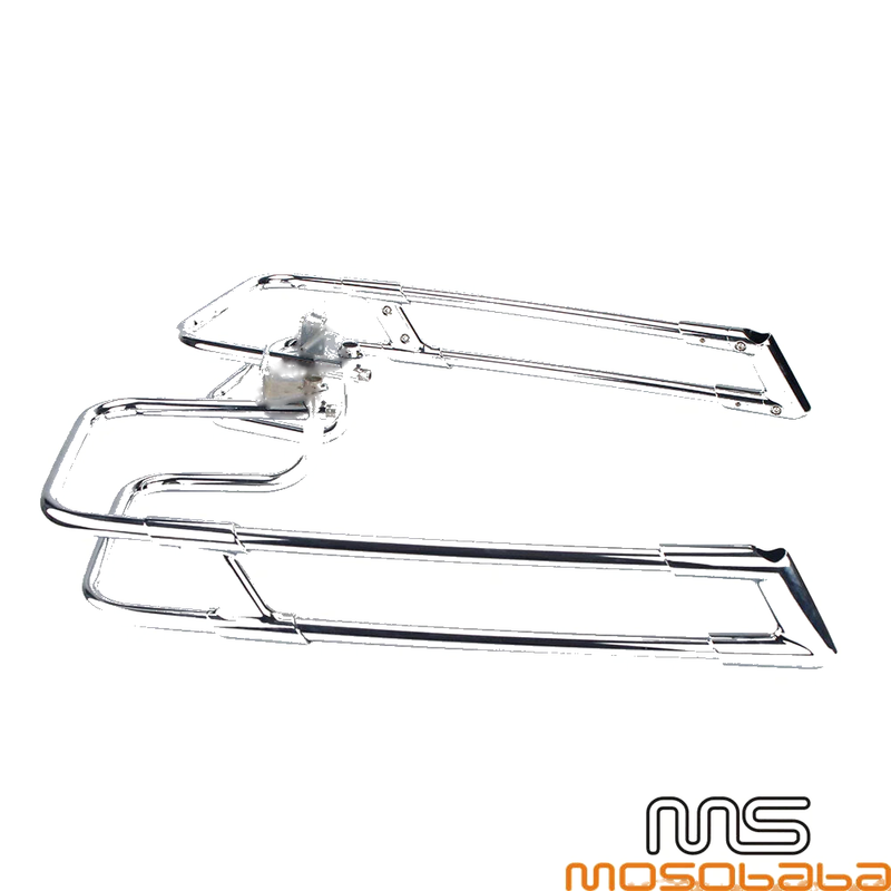 Harley Touring 2014-2020 Chrome Rear Saddlebag Guard Rails