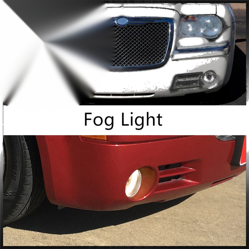 Chrysler 300 300C Fog Driving Light Lamps (2005-2010)