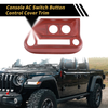 Jeep Wrangler JK JKU (2011-2017) Red AC Switch Button Control Cover Trim
