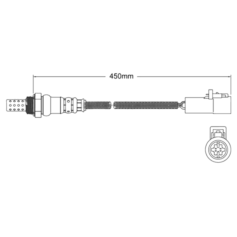 Ford Fiesta Pre Cat Oxygen O2 Sensor 1.6L (2004-2013)