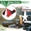Motorcycle Grips / 7/8" / Hand Grips Aluminum Alloy Black Red