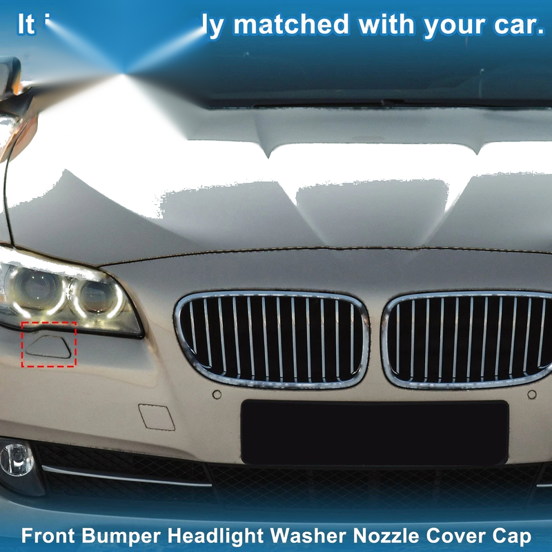 BMW 528i (2014-2016) Unpainted Washer Nozzle Cover
