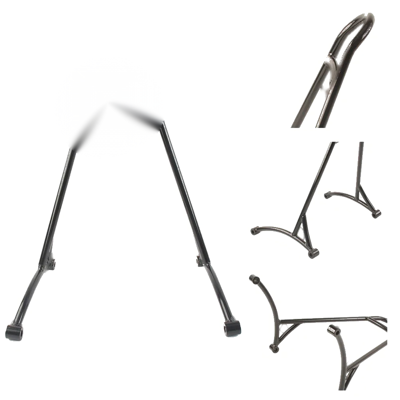 HARLEY SPORTSTER XL883 XL1200 Black Sissy Bar Backrest (2004-2023)