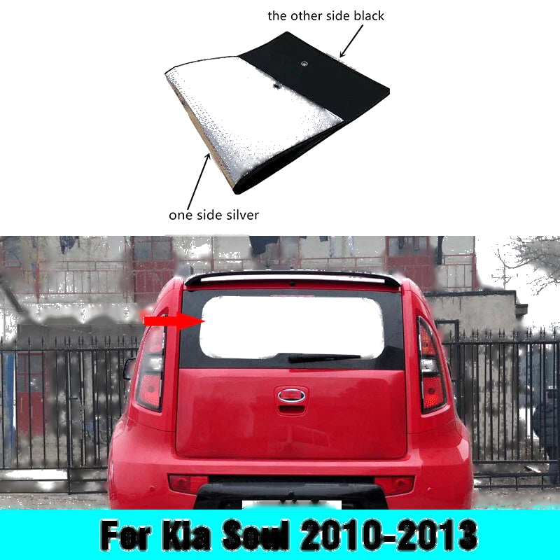 Kia Soul Rear Windshield Privacy Thick Interior Sunshade Cover (2010–2013)