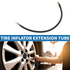 Car Motorcycle 1pc 17.72" M8x0.8 Tire Inflator Extension Tube 0.305in 32TPI