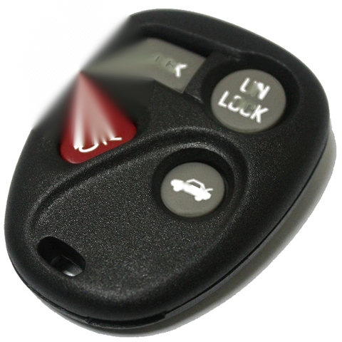 Chevrolet Blazer Corvette GMC Remote Key Shell Fob Cover Case 4 Buttons Fit
