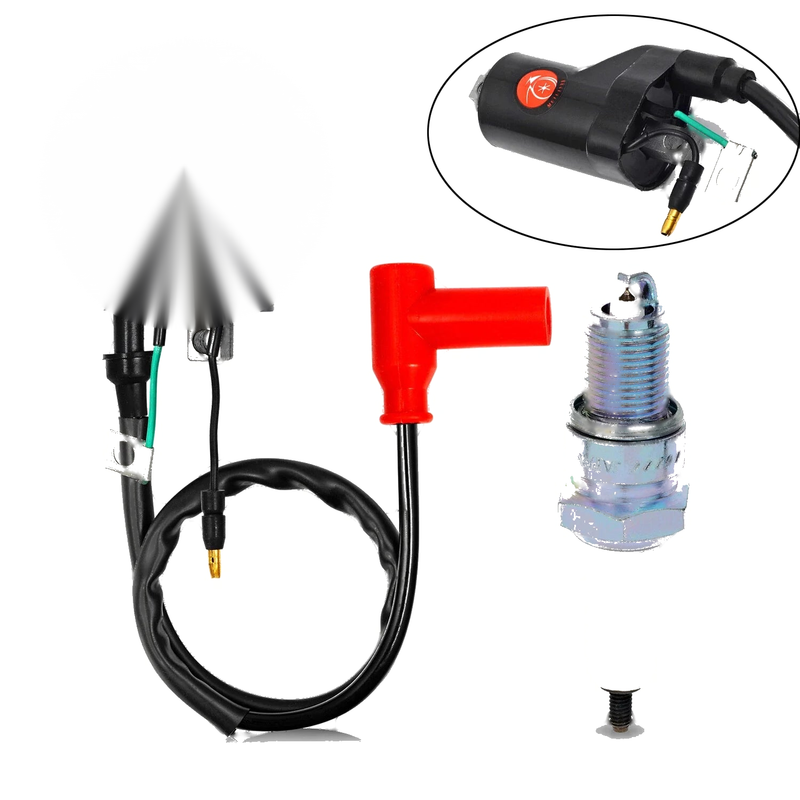Honda CR125R / CR250R / CR500R Ignition Coil & Spark Plug (1989-2001)