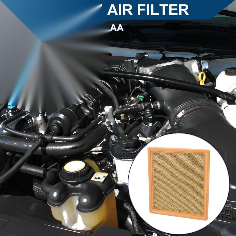 Dodge Caravan 2.4L/3.3L Engine Air Filter (2001-2007)
