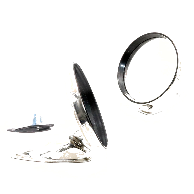 Lotus Elan 1962-1973 Chrome Stainless Steel Door Fender Mirrors
