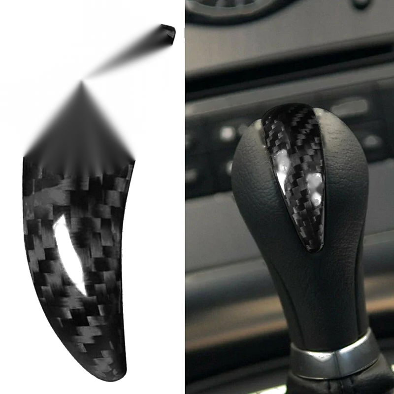 Infiniti G37 G35 QX50 QX70 FX35 Black Carbon Fiber Shift Knob Cover