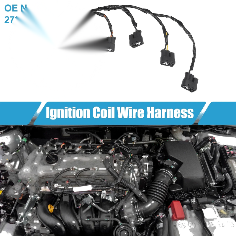 Hyundai Accent 1.6L Ignition Coil Wire Harness (2006-2011)