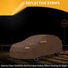 Hyundai Kona (2018-2023) - Orange 210D-PU Waterproof All Weather Car Cover