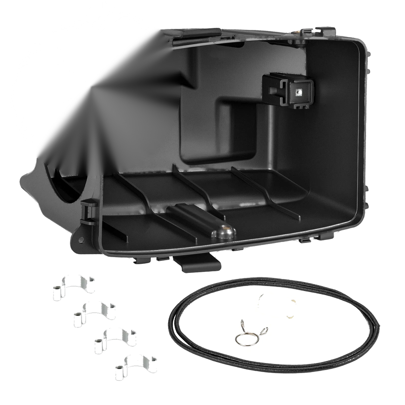 Honda TRX 450R ER Air filter box housing & seal w/ clamps (2009–2014)
