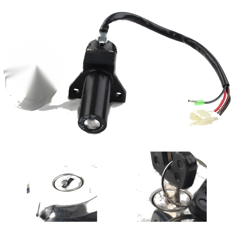 Yamaha YBR125 Ignition Switch Fuel Cap Lock Seat Key Set (2002-2013)