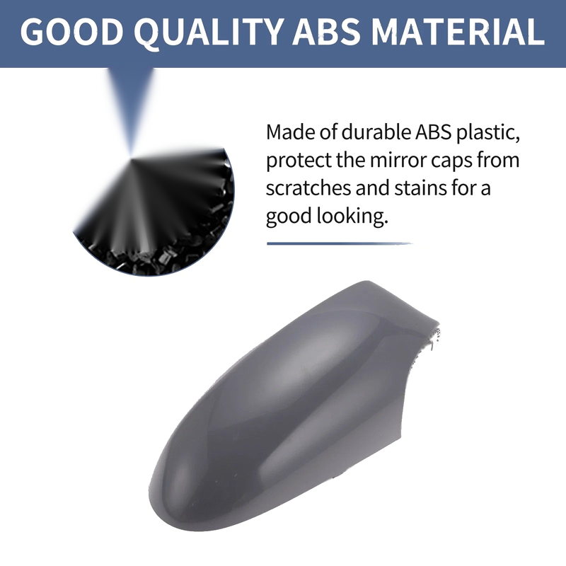 BMW 1 Series Mirror Cover Cap Replacement Gray (2004-2010)