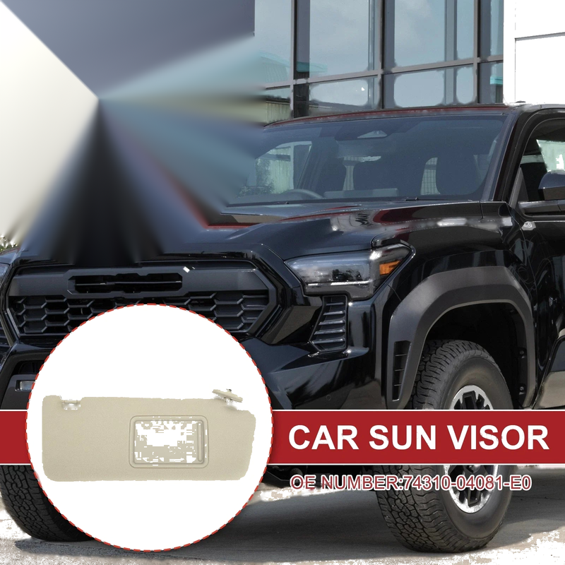 Toyota Tacoma Sun Visor Right Passenger Side (2005–2008)