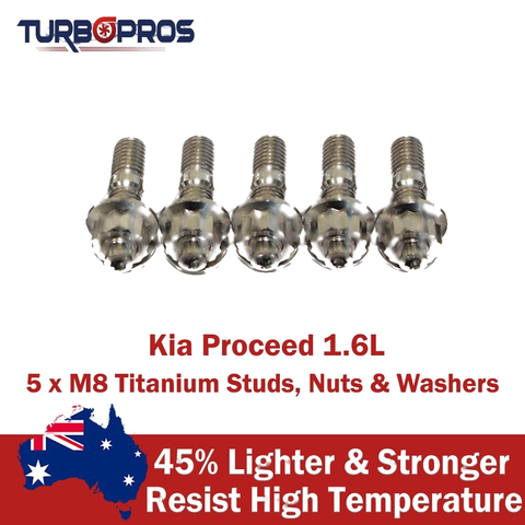 Kia Proceed 1.6L Titanium Turbo Charger Stud Kit