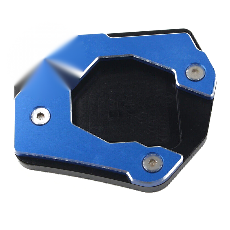 BMW F800 GS / ADV CNC Blue Kickstand Foot Extension Pad (2015-2017)