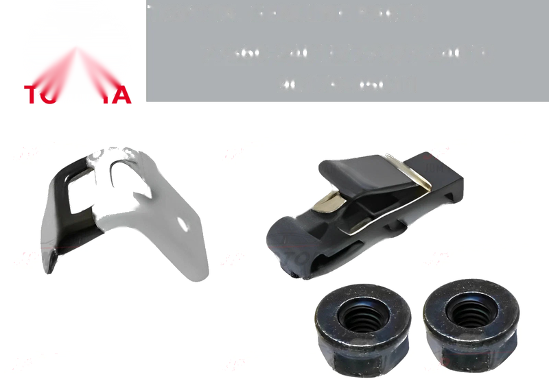 Toyota AE86 Fuel Filler Opening Lid Retainer & Spring & Nut (1983–1987)