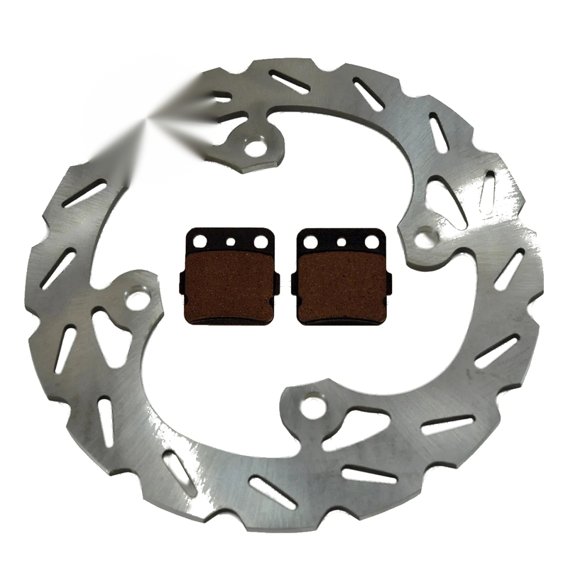 Honda TRX400EX & TRX400X Rear Wave Disc Brake Rotor & Duty Brake Pads