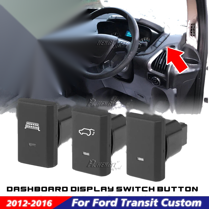 Ford Transit Custom Dashboard Display Right Switch Button (12-17)