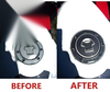 Honda CB1300 CBR600RR VTR1000 Black Fuel Gas Tank Cap Cover Sticker