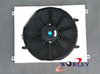 Ford Capri MK1 MK2 MK3 Kent Essex Aluminum Shroud + Fan