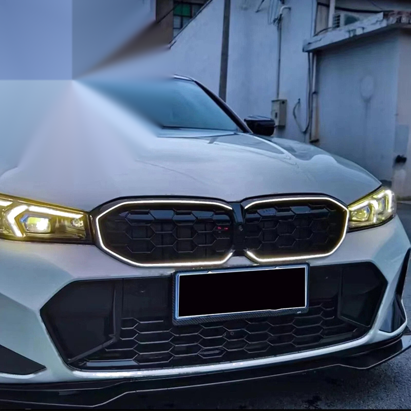 BMW 3 Series 1 x Alveolate Front Kidney Grille LED (2023-2024)