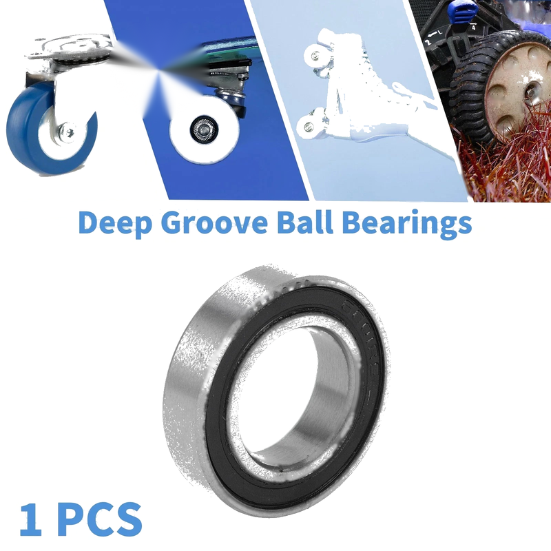 Scooter Skateboard Wheel 12x21x5mm Deep Groove Ball Bearing