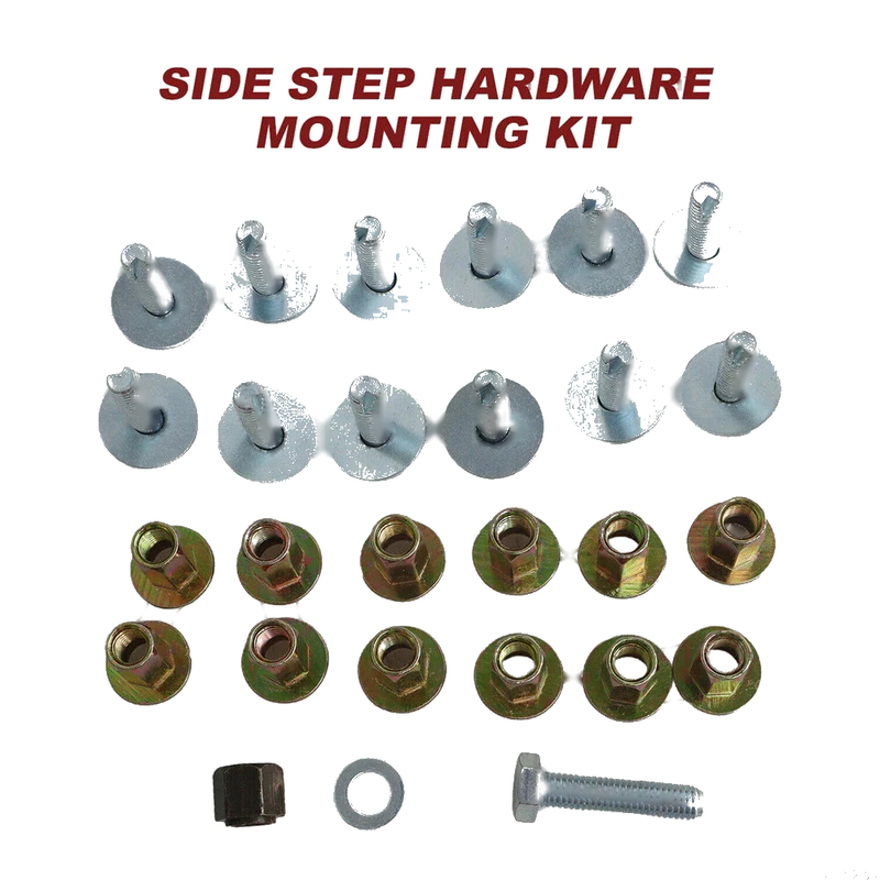 Dodge Ram 1500 2500 3500 Side Step Hardware Mounting Kit (2010-2012)