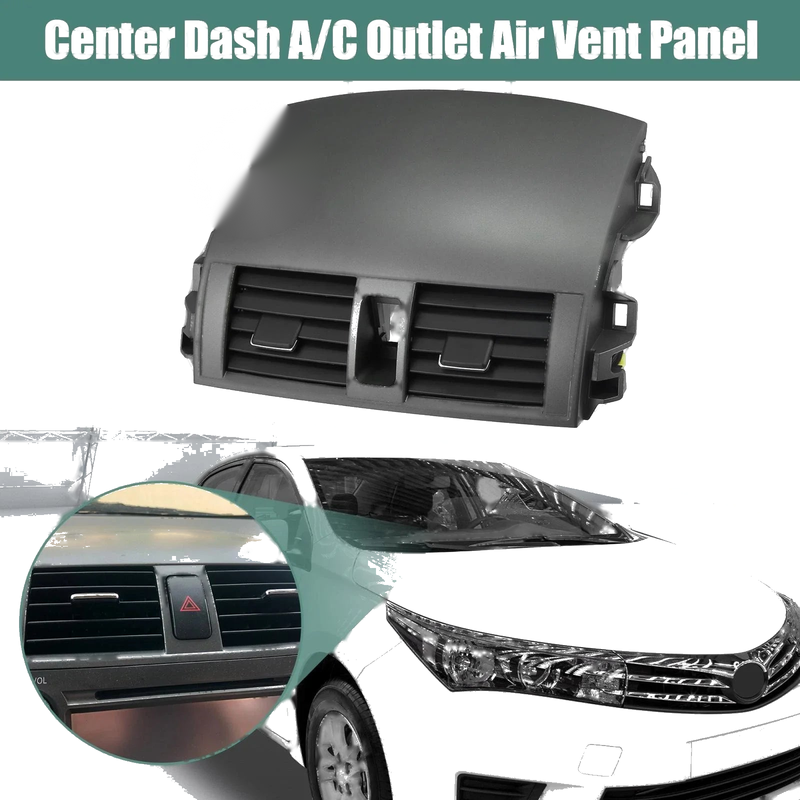 Toyota Corolla Center Dash A/C Air Vent Outlet Panel (2008–2013)