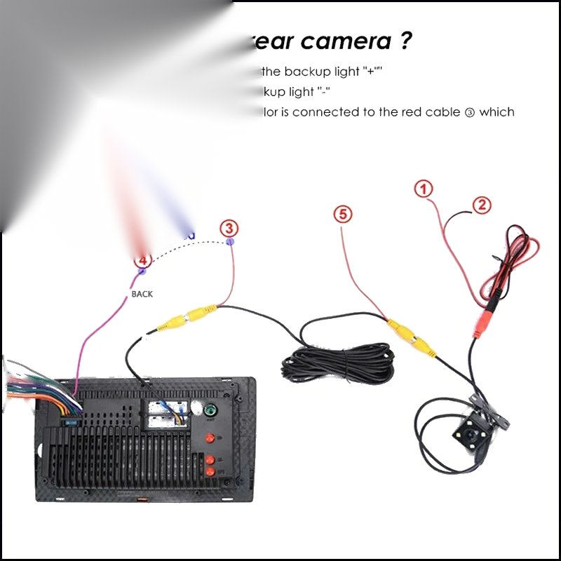 Volvo V50 Car Rear View Backup Camera (2005–2011)