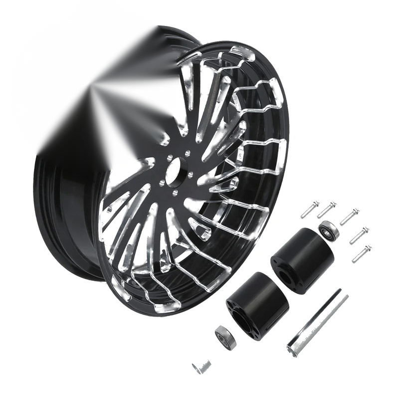 Harley Touring Electra Road Glide 18" x5.5" Rear Wheel Rim Hub (1997 - 2008)