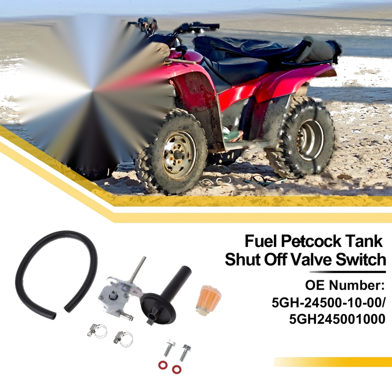 Yamaha Kodiak Fuel Valve Petcock Gas Tank Switch