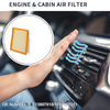 Toyota Prius 1.8L Cabin Air Filter Combo (2010-2015)