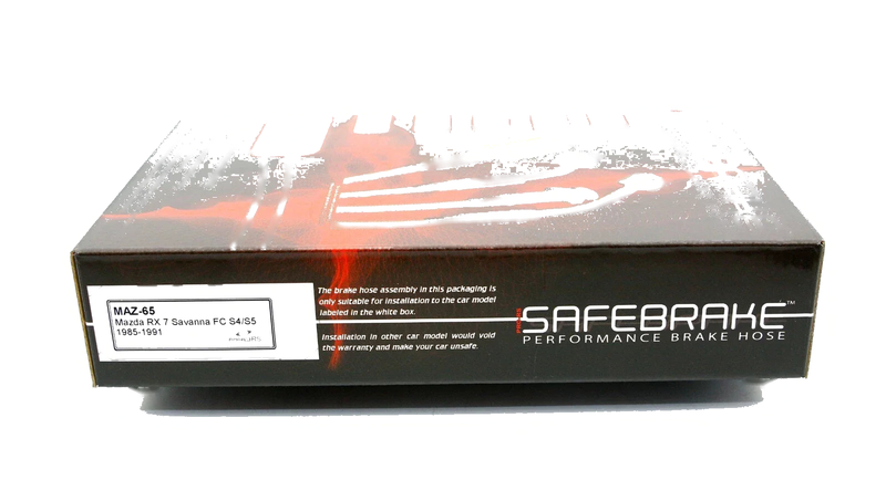 Mazda RX7 Savanna S4 / S5 (FC) (1985-1991) - Hoses Brake Line Kit