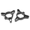 Universal 19mm CNC Aluminum Hexagon Anodized Black Fork Preload Adjusters