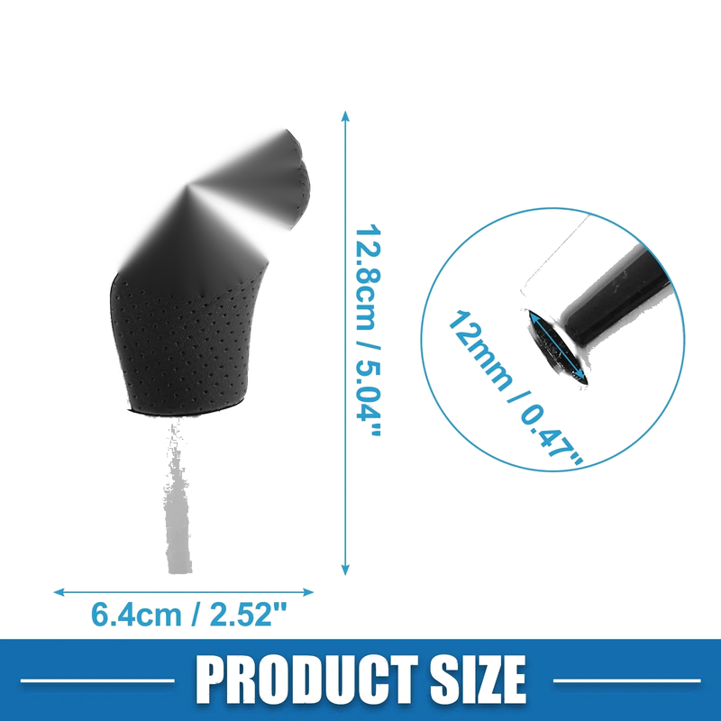Toyota Land Cruiser Black Silver Tone Gear Shift Knob