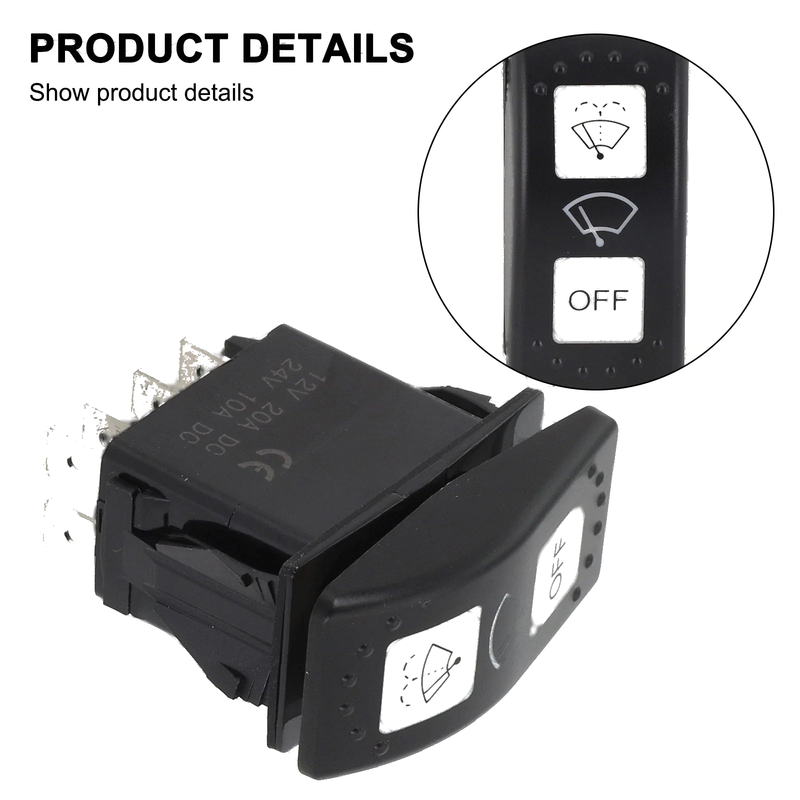 CanAm Defender Maverick Heavy Duty Windshield Wiper Control Switch